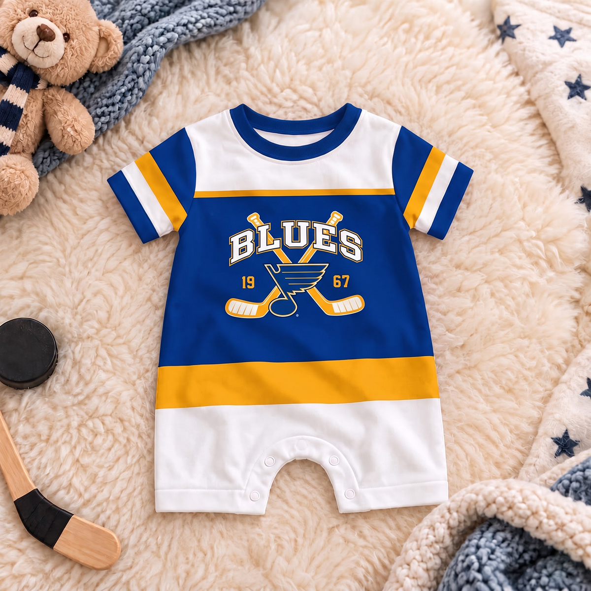 NHL x STL Baby Romper