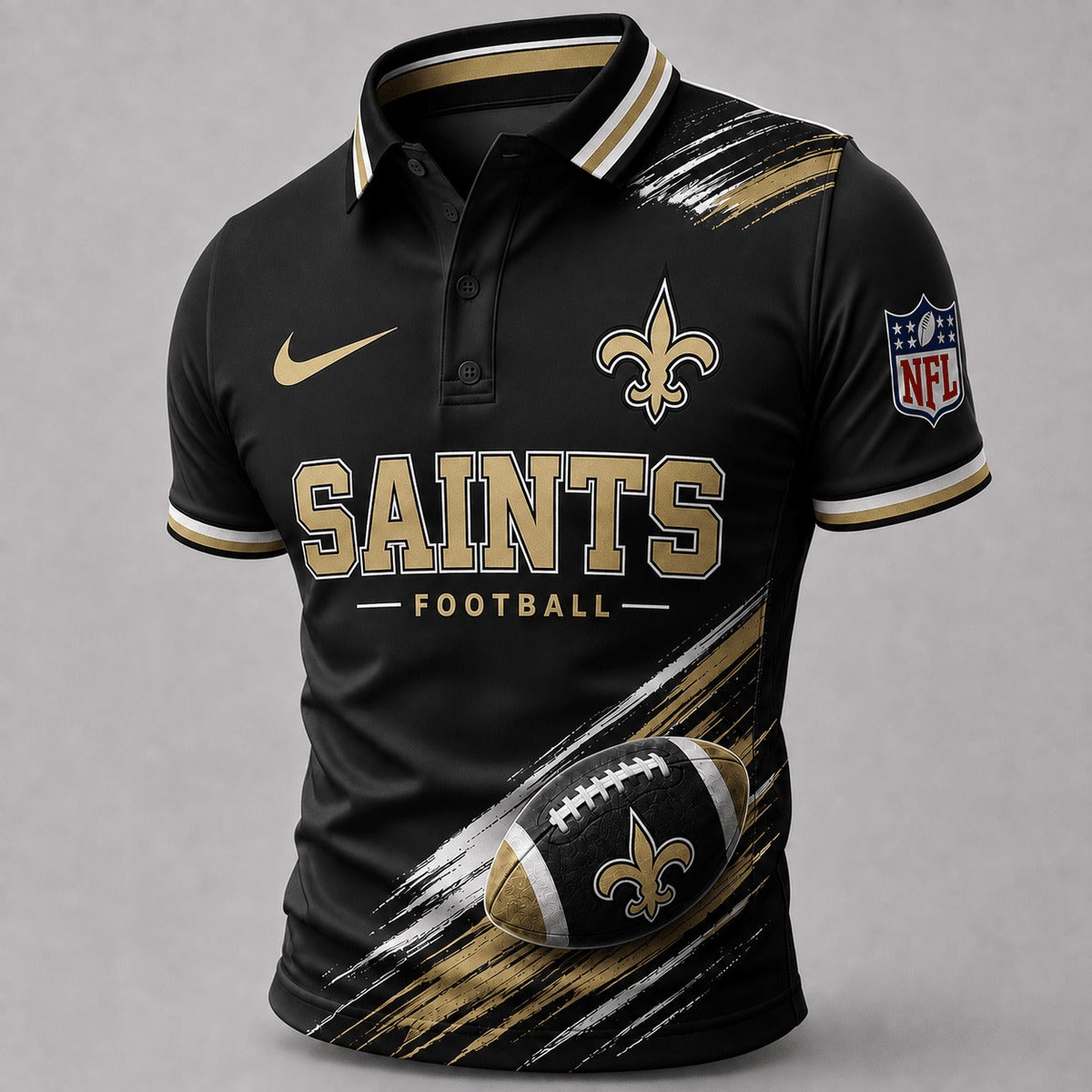 NOS Premium NFL Dynamic Gridiron Style Polo