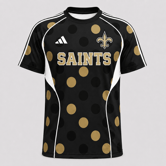 NOS Premium NFL Game Day Polka Dot Sports Jersey Shirt