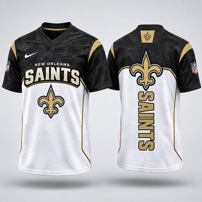 NOS Premium NFL Power Graphic 3D V-neck Shirt
