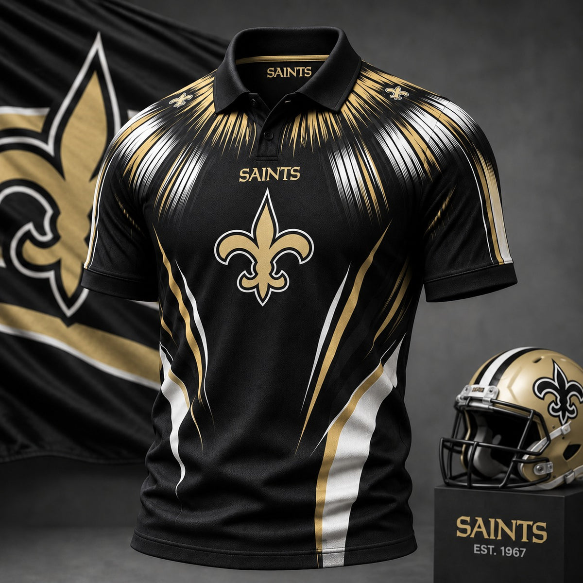 NOS Premium NFL Victory Rush Polo Shirt