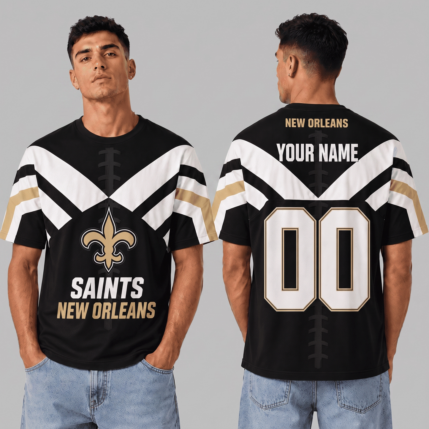 NOS x NFL Premium T-Shirt 3D Personalized Gift For Fan