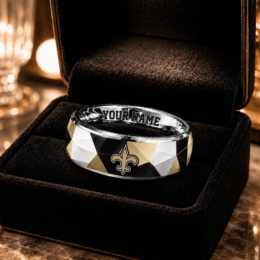 NOS x NFL Ring Custom Name For Fan