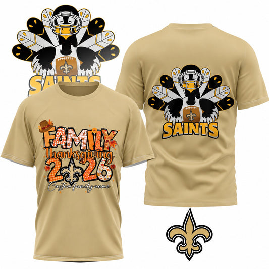 NOS x NFL Thanksgiving 3D Shirt