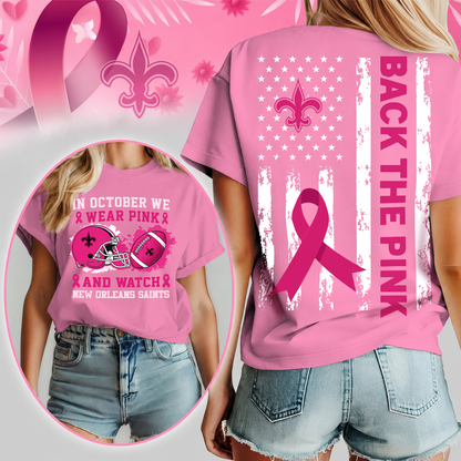 NOS x Pink Out Breast Cancer Shirt
