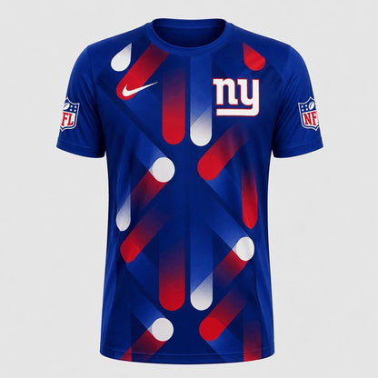 NYG Premium NFL All-Over Print Performance T-Shirt