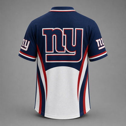 NYG Premium NFL Team Spirit V-Neck Jersey