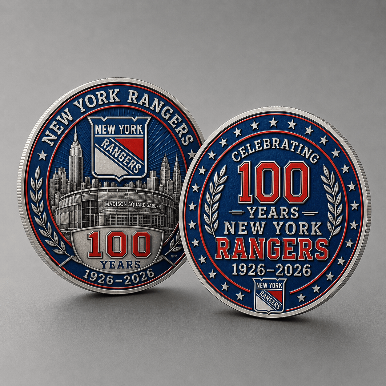 NYI Premium NHL Anniversary Commemorative Challenge Coin