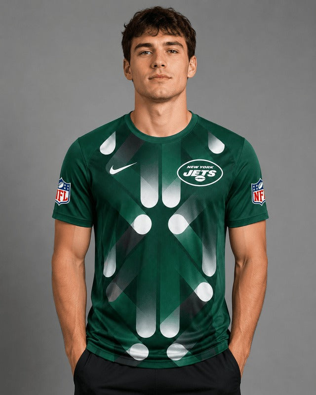 NYJ Premium NFL All-Over Print Performance T-Shirt