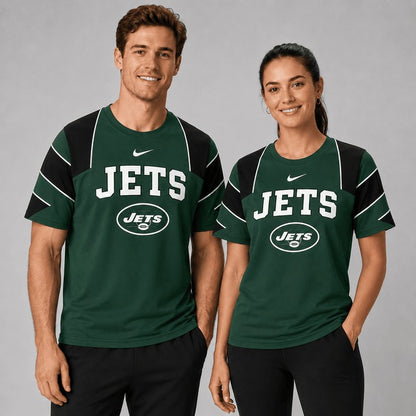 NYJ Premium NFL Game Day Spirit Vintage Graphic Tee Tailgate T-Shirt