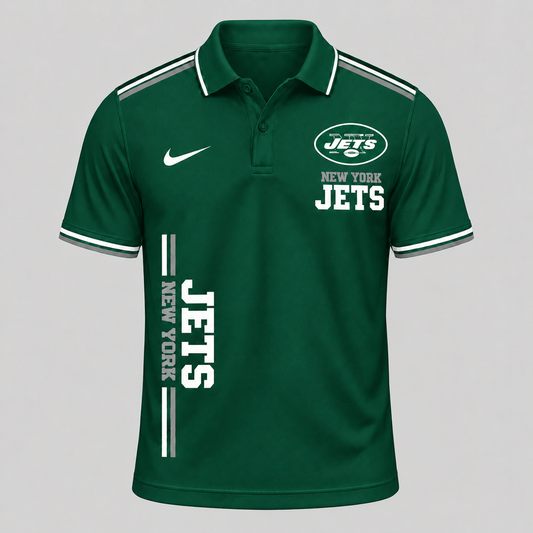 NYJ Premium NFL Polo Shirt