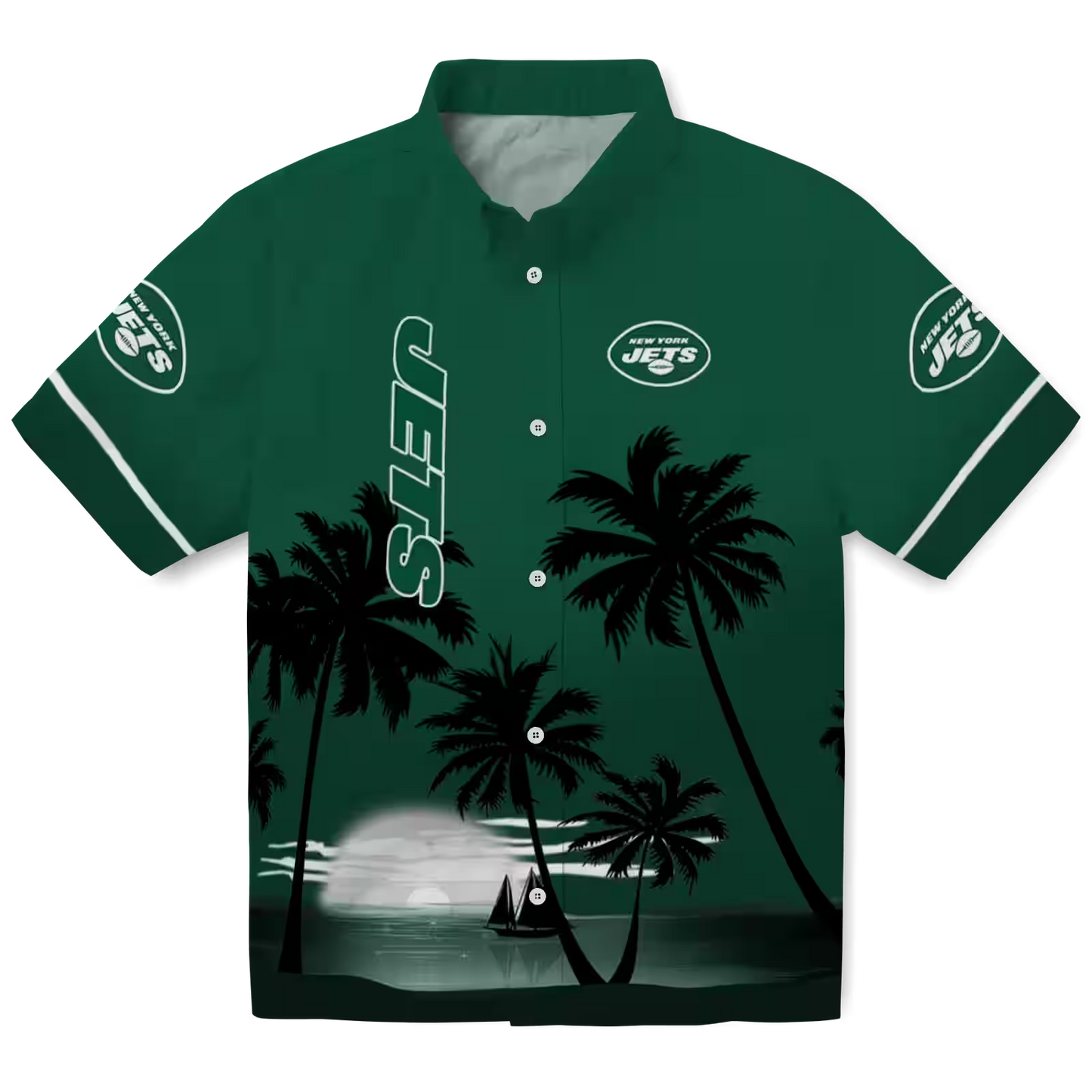 NYJ x NFL Hawaiian Shirt ’??? Beach Sunset DATND TANTD 270526