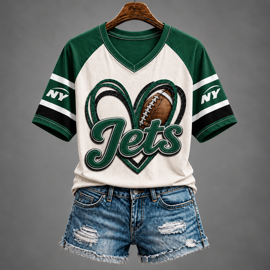 NYJ x Premium V-Neck Women‘s Shirt