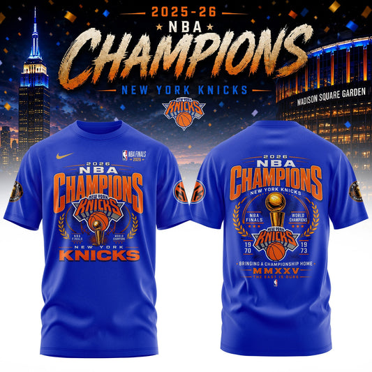 NYK x NBA Finals Champions Luxury V15 Shirt 150626