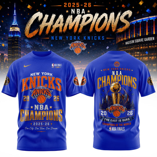 NYK x NBA Finals Champions Luxury V7 Shirt 150626