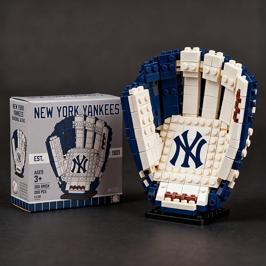 NYY x MLB Teams Premium Baseball Glove Building Block Set
