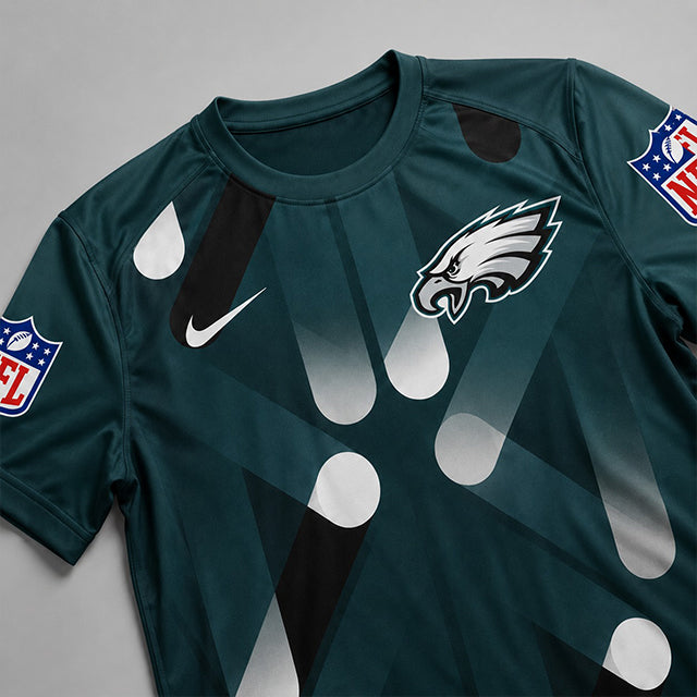 PE Premium NFL All-Over Print Performance T-Shirt
