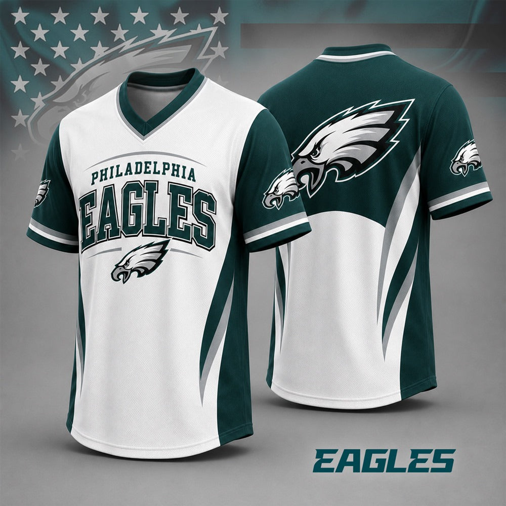 PE Premium NFL Team Spirit V-Neck Jersey