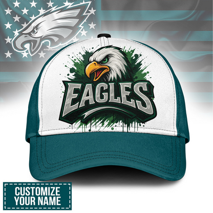 PHI x NFL Premium Custom Graffiti Team Cap