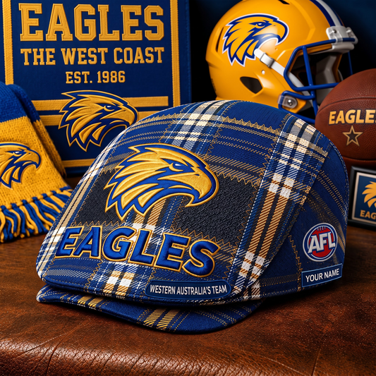 PREMIUM AFL X EAG EXCLUSIVE CLASSIC  JEFF CAP PERSONALIZED LIMITED EDITION
