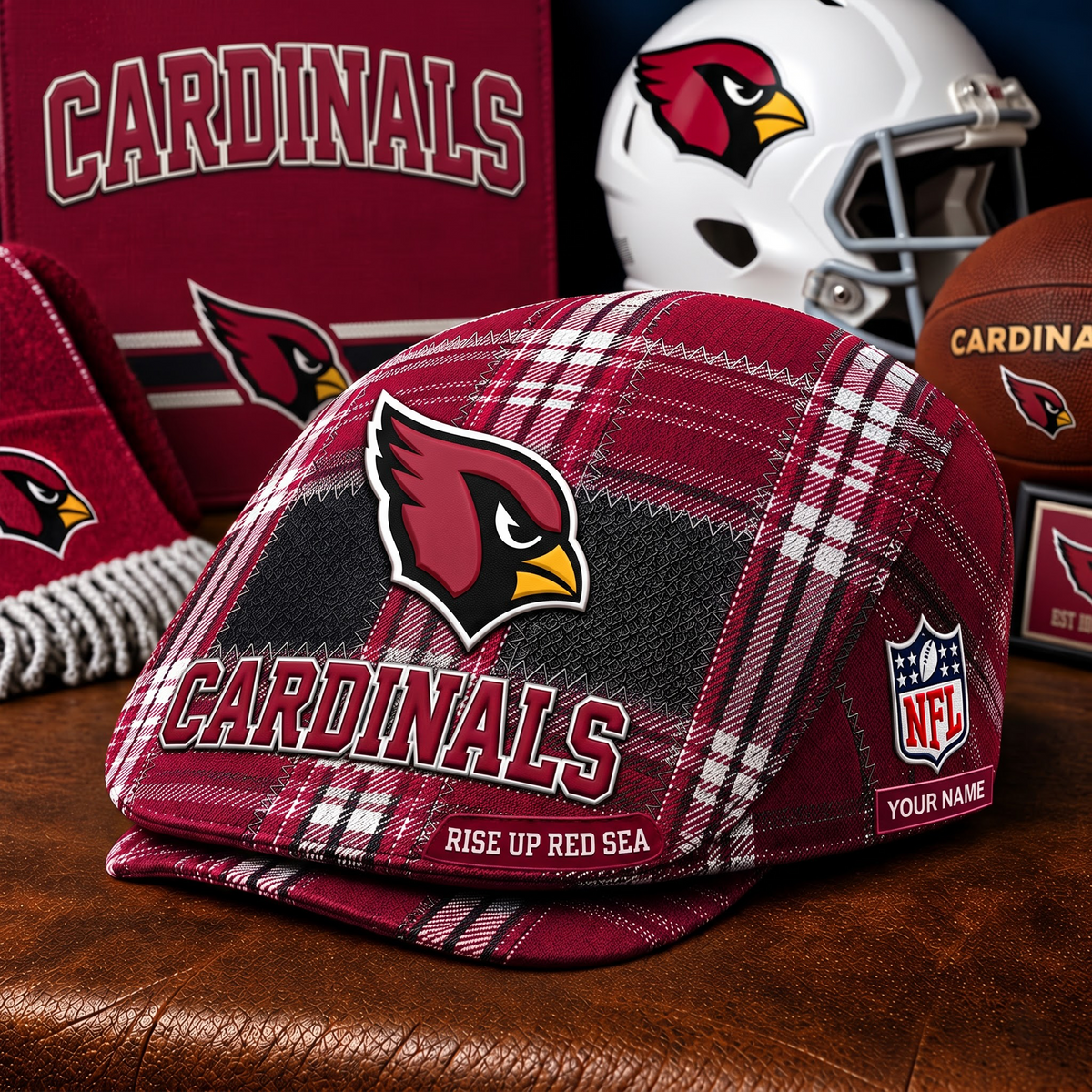 PREMIUM NFL X AC EXCLUSIVE CLASSIC  JEFF CAP PERSONALIZED LIMITED EDITION