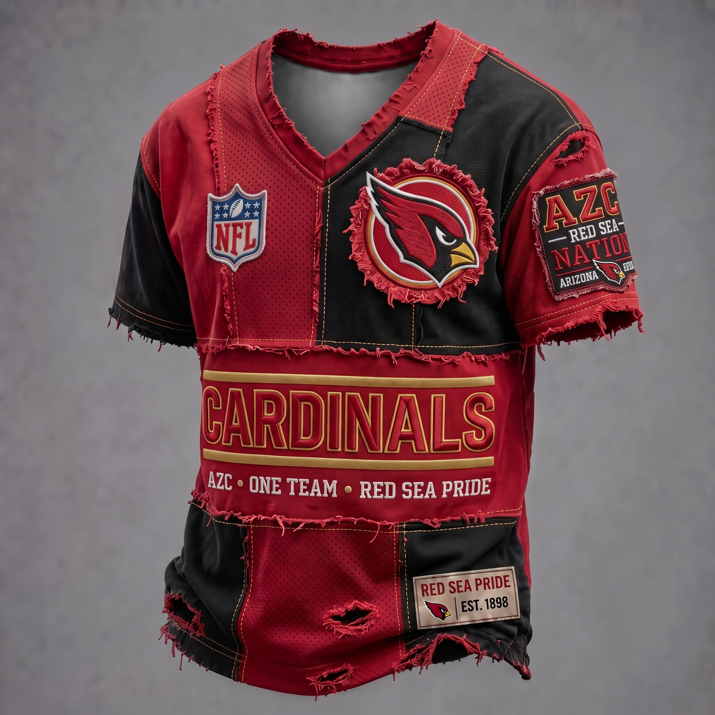 PREMIUM NFL X AC GAMEDAY EXCLUSIVE  V-Neck T-Shirt