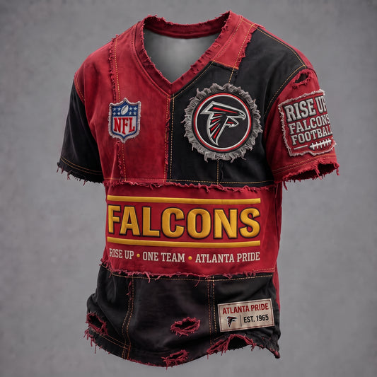 PREMIUM NFL X AF GAMEDAY EXCLUSIVE  V-Neck T-Shirt