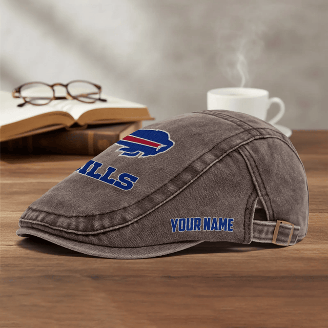 PREMIUM NFL X BB EXCLUSIVE CLASSIC l Adjustable Newsboy Cap