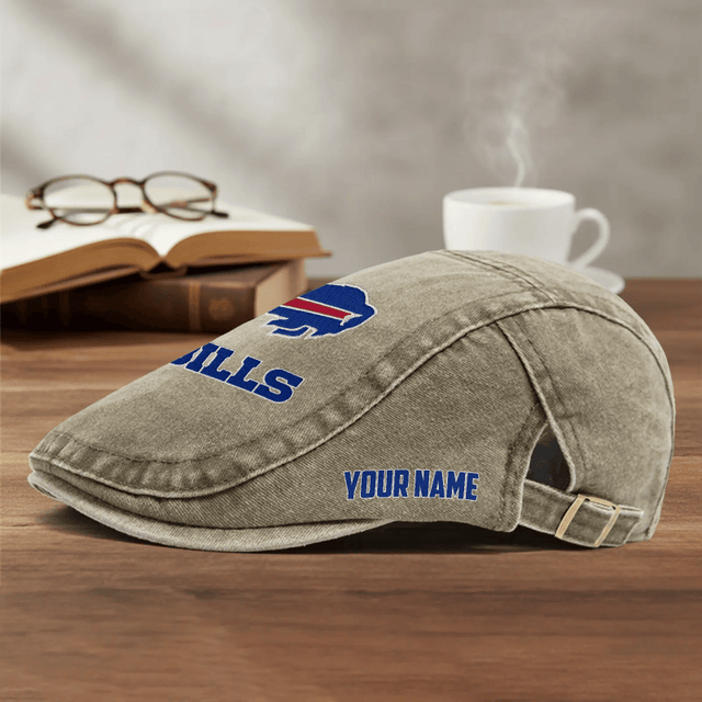PREMIUM NFL X BB EXCLUSIVE CLASSIC l Adjustable Newsboy Cap
