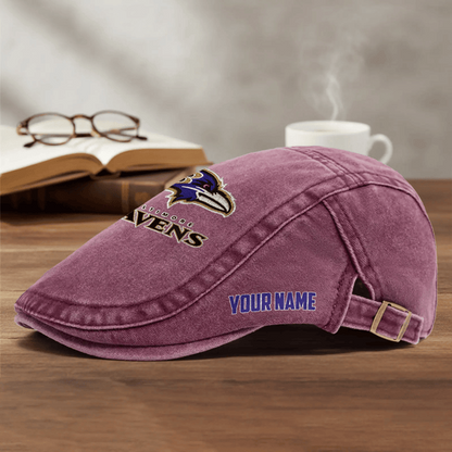 PREMIUM NFL X BR EXCLUSIVE CLASSIC l Adjustable Newsboy Cap