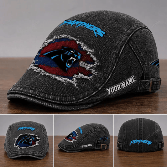 PREMIUM NFL X CAR Casual Adjustable Newsboy Cap