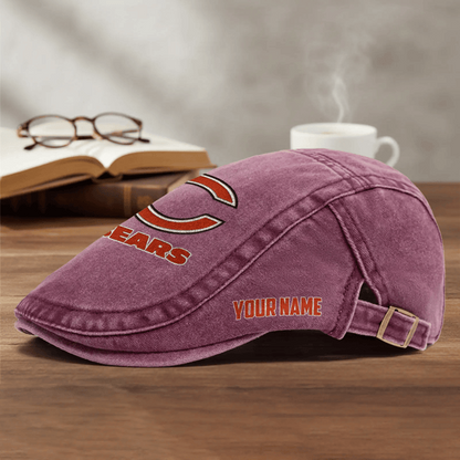 PREMIUM NFL X CB EXCLUSIVE CLASSIC l Adjustable Newsboy Cap