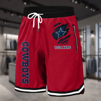 PREMIUM NFL X DAL Summer Fitness Breathable Basketball Shorts v2 NDT LVH 230426