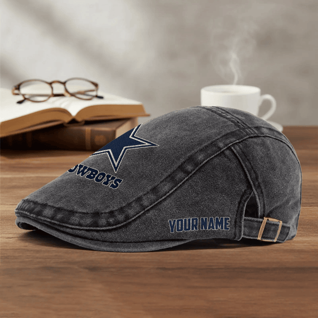 PREMIUM NFL X DC EXCLUSIVE CLASSIC l Adjustable Newsboy Cap