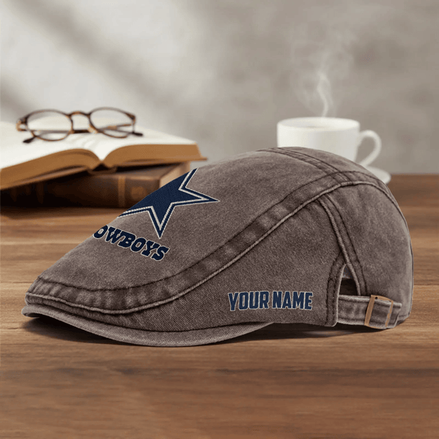 PREMIUM NFL X DC EXCLUSIVE CLASSIC l Adjustable Newsboy Cap