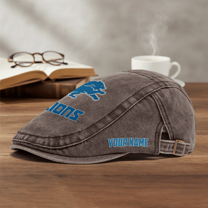 PREMIUM NFL X DL EXCLUSIVE CLASSIC l Adjustable Newsboy Cap