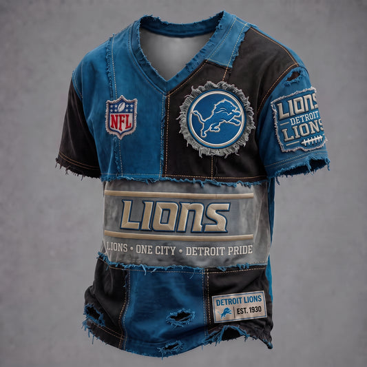 PREMIUM NFL X DL GAMEDAY EXCLUSIVE  V-Neck T-Shirt