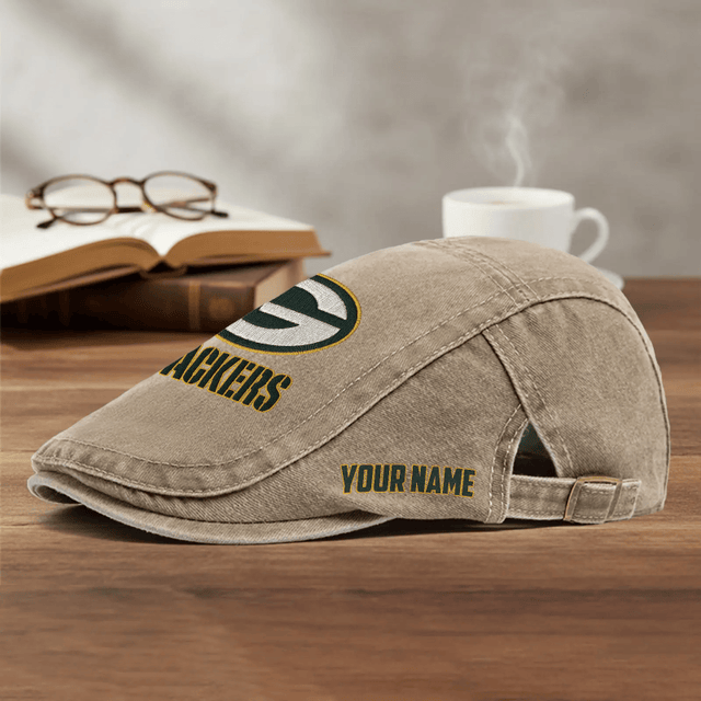 PREMIUM NFL X GBP EXCLUSIVE CLASSIC l Adjustable Newsboy Cap
