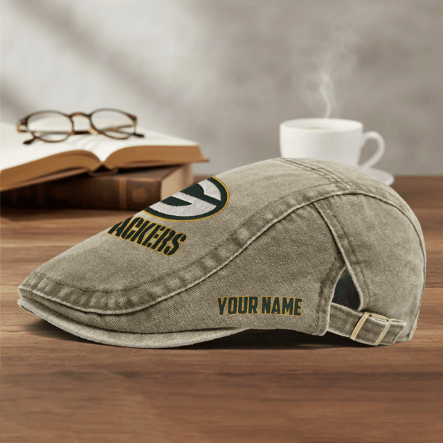 PREMIUM NFL X GBP EXCLUSIVE CLASSIC l Adjustable Newsboy Cap