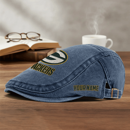 PREMIUM NFL X GBP EXCLUSIVE CLASSIC l Adjustable Newsboy Cap