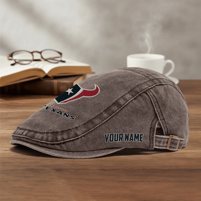 PREMIUM NFL X HT EXCLUSIVE CLASSIC l Adjustable Newsboy Cap