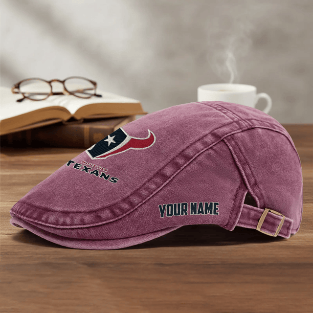PREMIUM NFL X HT EXCLUSIVE CLASSIC l Adjustable Newsboy Cap