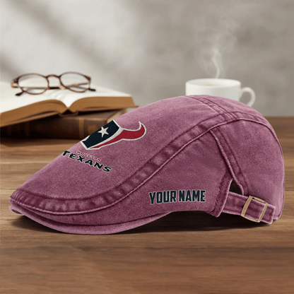 PREMIUM NFL X HT EXCLUSIVE CLASSIC l Adjustable Newsboy Cap
