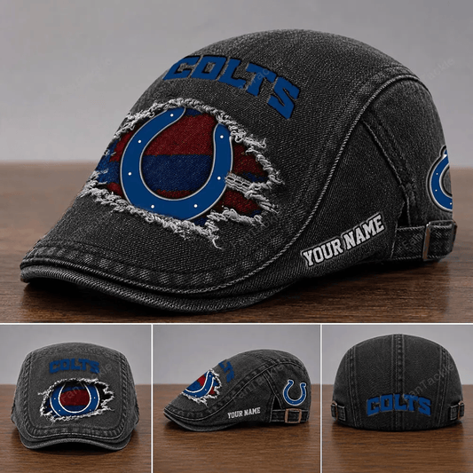 PREMIUM NFL X IND Casual Adjustable Newsboy Cap