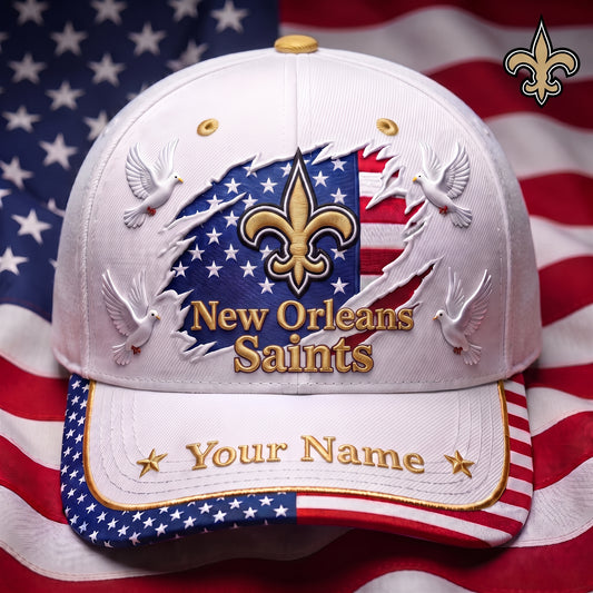 PREMIUM NFL X NOS GAMEDAY LUXURY CUSTOME NAME CAP