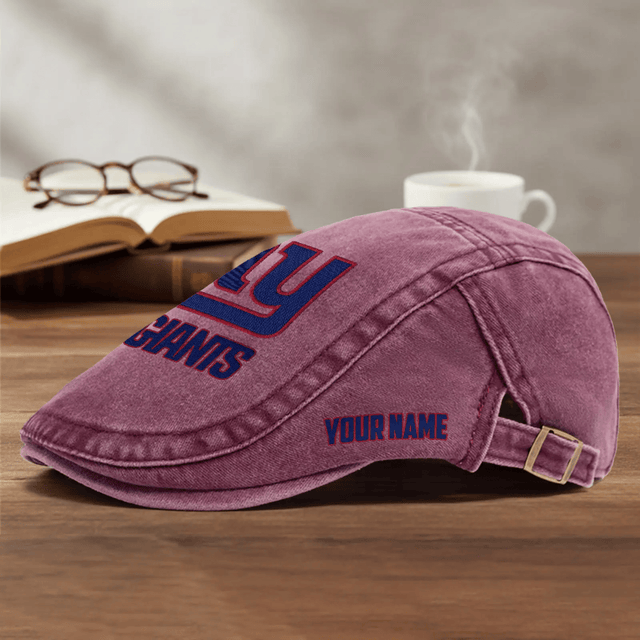 PREMIUM NFL X NYG EXCLUSIVE CLASSIC l Adjustable Newsboy Cap