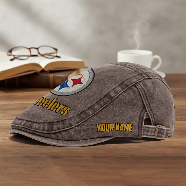 PREMIUM NFL X PS EXCLUSIVE CLASSIC l Adjustable Newsboy Cap