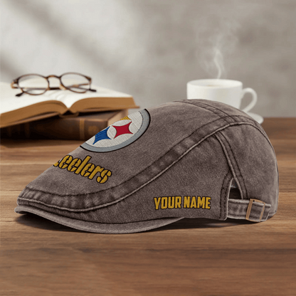 PREMIUM NFL X PS EXCLUSIVE CLASSIC l Adjustable Newsboy Cap