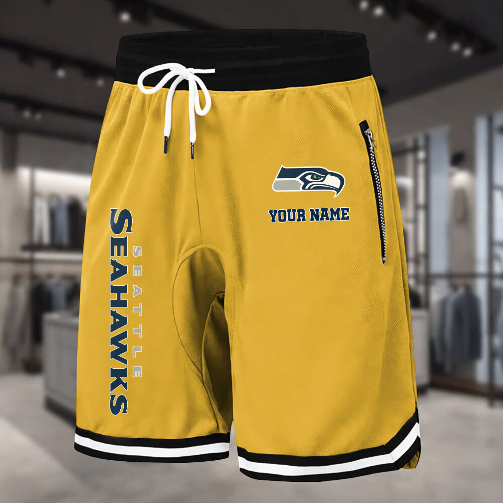 PREMIUM NFL X SEA Summer Fitness Breathable Basketball Shorts NDT LVH 60426
