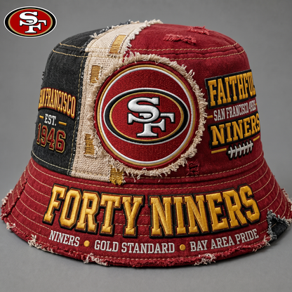 PREMIUM NFL X SF Exclusive Bucket Hat Limited Editions 240626